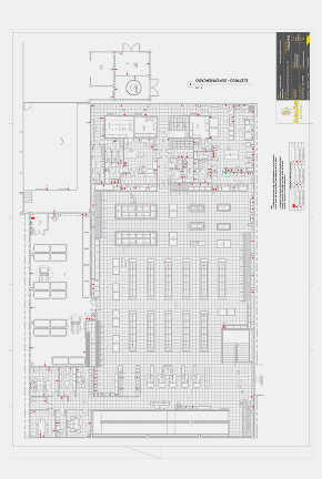 Planta de projeto executivo
